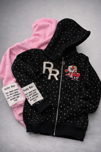 Richlyrich Rhinestone Jacket
