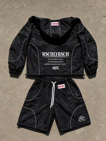 R$CHLYR$CH Reflective Windbreaker Set
