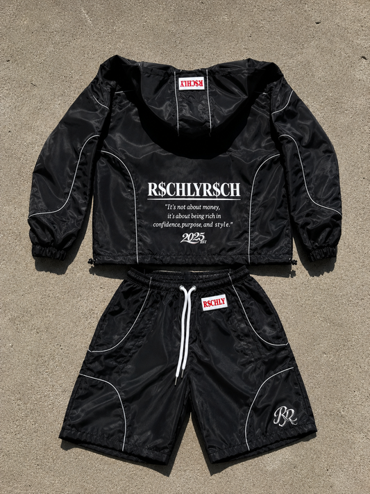 R$CHLYR$CH Reflective Windbreaker Set