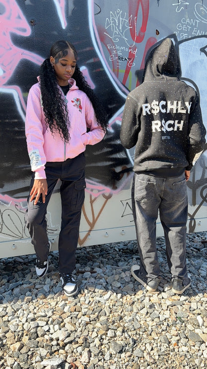 Richlyrich Rhinestone Jacket